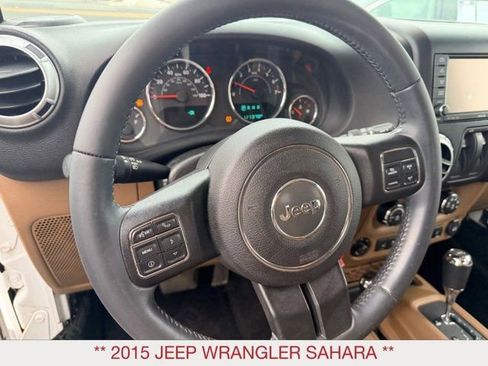 Used 2015 Jeep Wrangler Sahara w/ Dual Top Group image 18