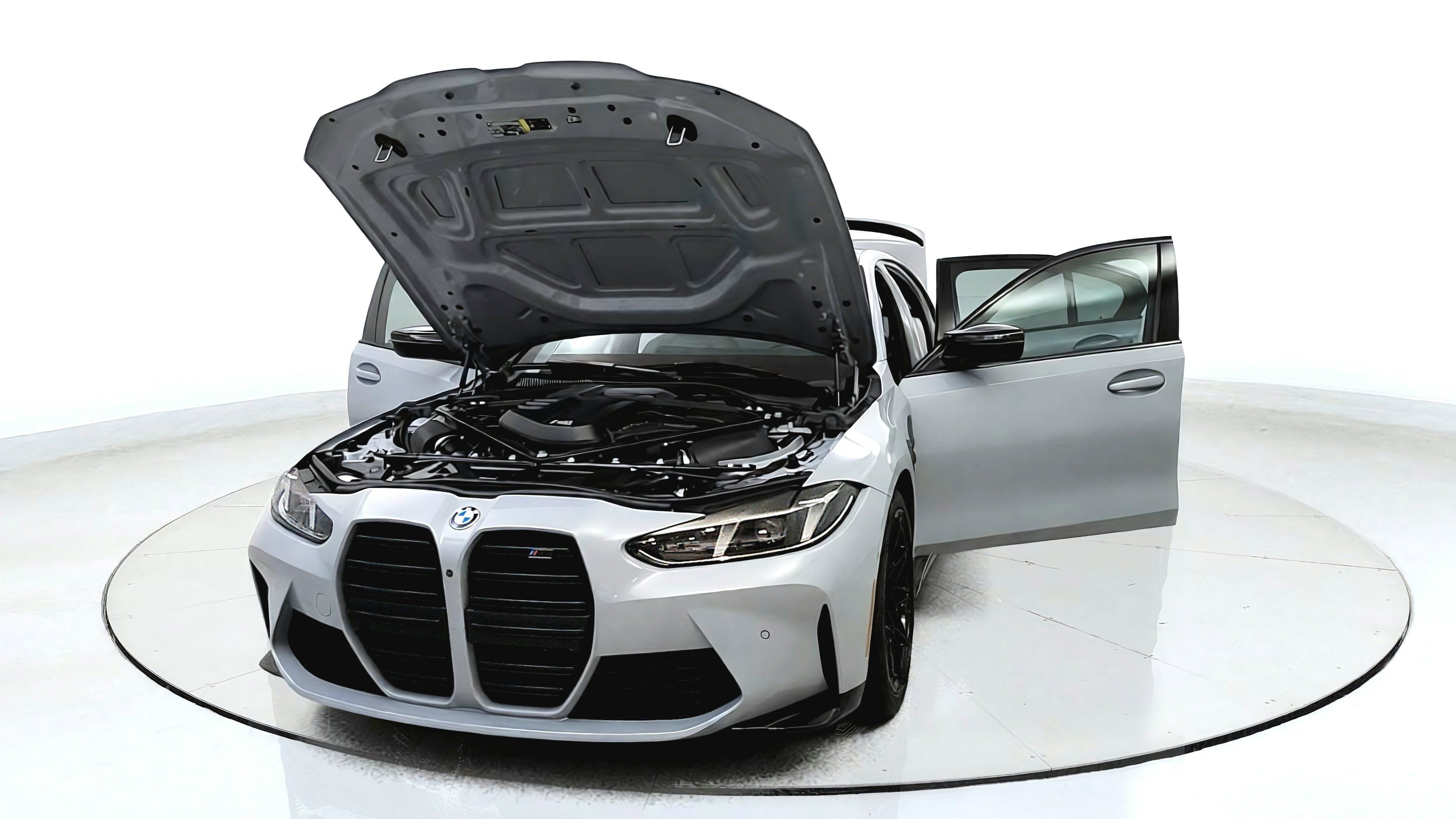 Used 2025 BMW M3 Competition w/ Parking Assistance Package RWD image 10