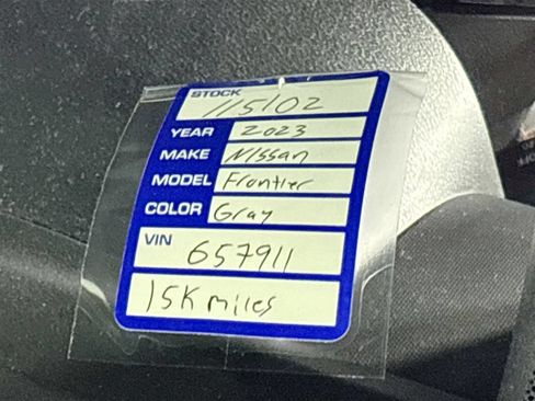 Used 2023 Nissan Frontier PRO-4X w/ Pro Convenience Package AWD/4WD image 25