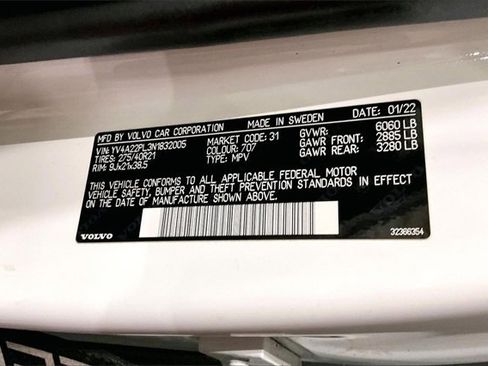 Used 2022 Volvo XC90 T6 Inscription w/ Climate Package image 36