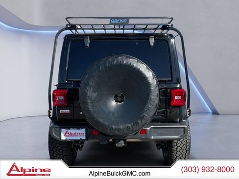 Used 2020 Jeep Wrangler Unlimited Sahara AWD/4WD image 4