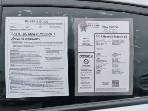 Used 2018 Hyundai Elantra SE FWD image 37