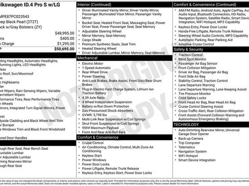 Used 2023 Volkswagen ID.4 Pro S image 60