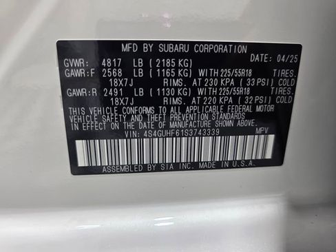 Certified 2025 Subaru Crosstrek 2.5i Sport AWD/4WD image 39