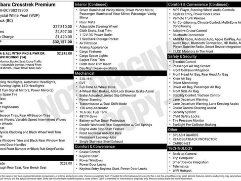 Used 2025 Subaru Crosstrek 2.0i Premium AWD/4WD image 5