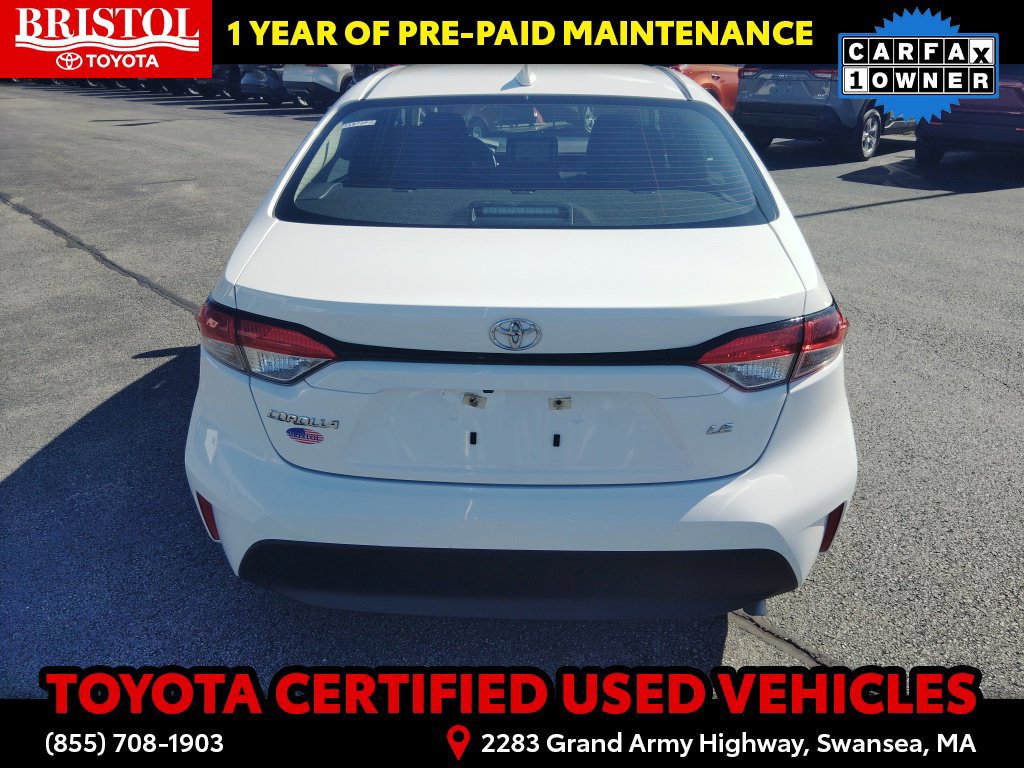 Certified 2025 Toyota Corolla LE FWD image 8