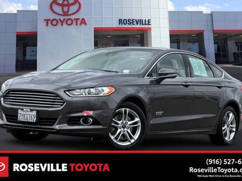 Used 2016 Ford Fusion Energi Titanium w/ Driver Assist Package FWD image 1