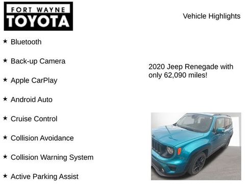 Used 2020 Jeep Renegade Altitude image 8