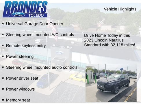 Used 2023 Lincoln Nautilus FWD w/ Premium Package image 11