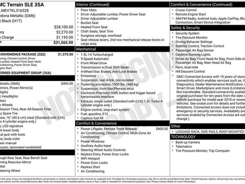 Used 2019 GMC Terrain SLE w/ Driver Convenience Package image 4