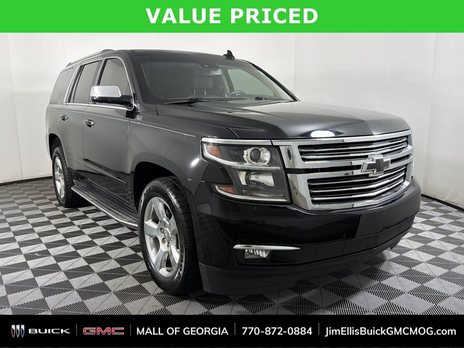 Used 2015 Chevrolet Tahoe LTZ RWD image 1