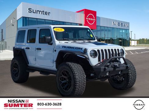 Used 2021 Jeep Wrangler Unlimited Rubicon 4xe w/ Cold Weather Group image 1