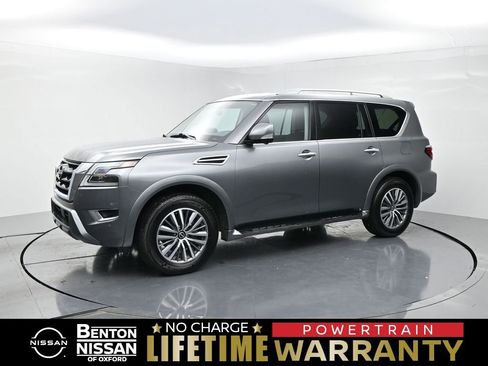 Used 2024 Nissan Armada SL w/ Captain's Chairs Package RWD image 1
