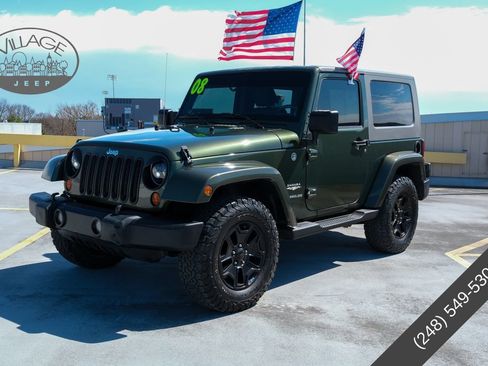 Used 2008 Jeep Wrangler Sahara w/ Dual Top Group AWD/4WD image 2
