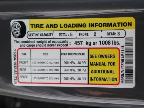 Used 2020 Ford F150 Raptor w/ Equipment Group 802A Luxury image 59