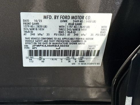 Used 2024 Ford Edge SEL AWD/4WD image 33