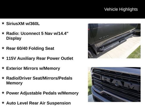 Used 2025 RAM 3500 Laramie AWD/4WD image 8