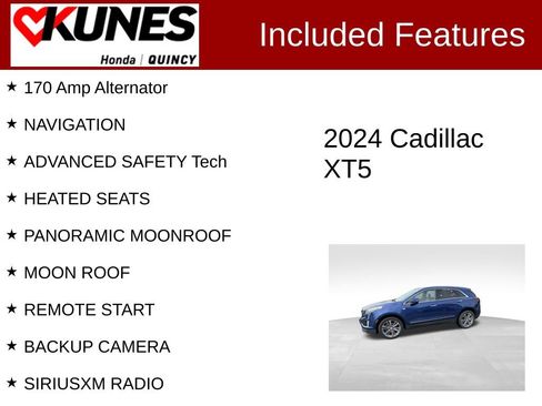 Used 2024 Cadillac XT5 Premium Luxury AWD/4WD image 2