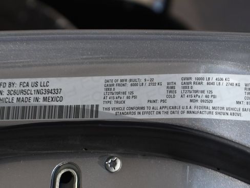 Used 2022 RAM 2500 Tradesman AWD/4WD image 39