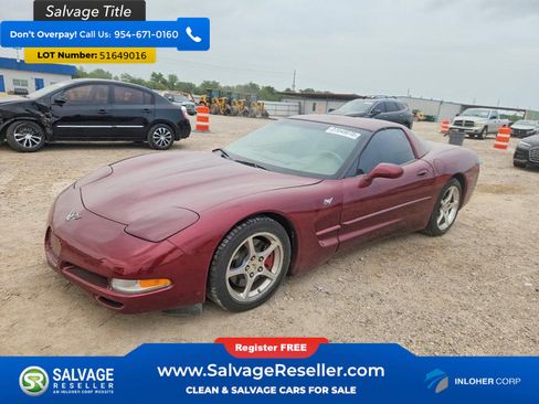 Used 2003 Chevrolet Corvette Coupe w/ Preferred Equipment Group RWD image 1