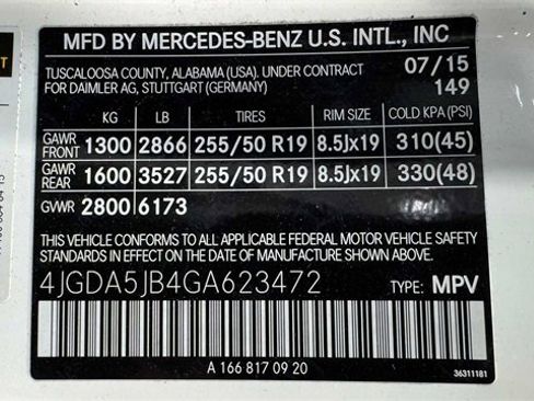 Used 2016 Mercedes-Benz GLE 350 GLE 350 w/ Premium Package image 36