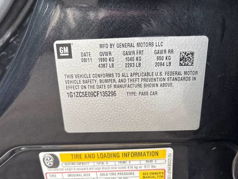 Used 2012 Chevrolet Malibu LT w/ Power Convenience Package FWD image 24
