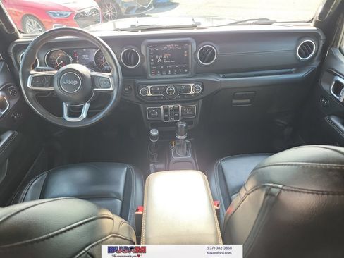 Used 2021 Jeep Wrangler Unlimited Sahara w/ Uconnect 4C Nav & Sound Group AWD/4WD image 7