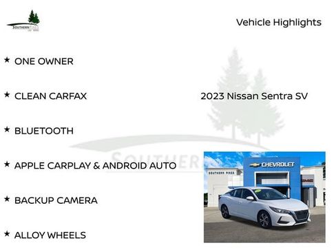Used 2023 Nissan Sentra SV FWD image 8
