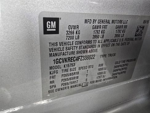 Used 2015 Chevrolet Silverado 1500 LT w/ All Star Edition AWD/4WD image 35