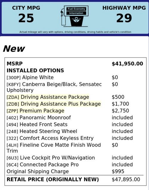 Used 2020 BMW X3 sDrive30i w/ Premium Package RWD image 27