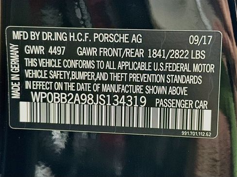 Used 2018 Porsche 911 Targa 4 GTS AWD/4WD image 18