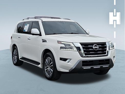 Used 2023 Nissan Armada SL w/ Captain's Chairs Package AWD/4WD image 1