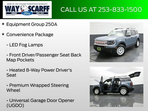 New 2025 Ford Bronco Sport Heritage w/ Convenience Package AWD/4WD image 6