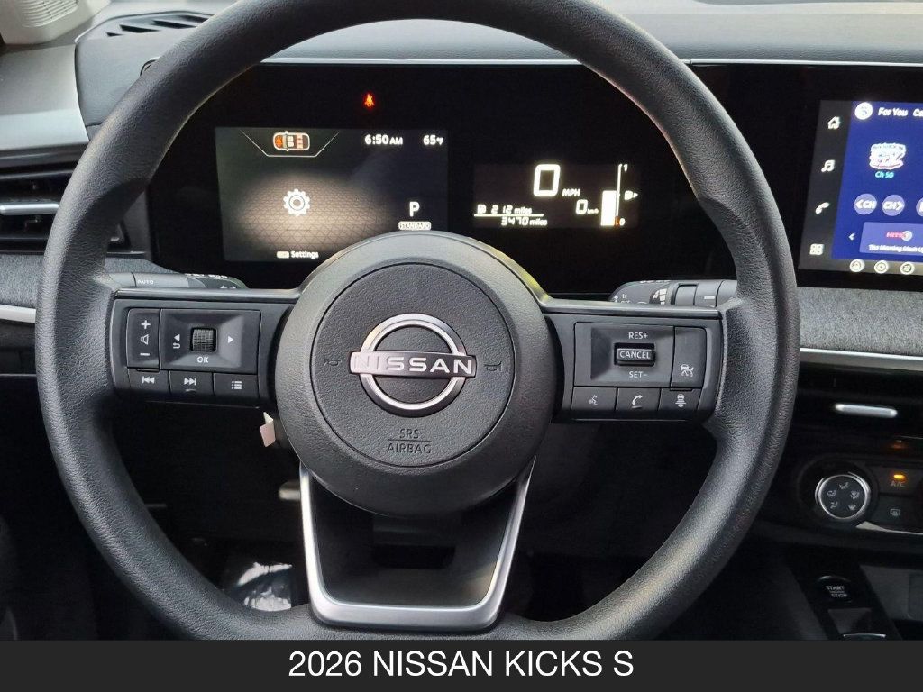 Certified 2026 Nissan Kicks S w/ Charging Package FWD image 12