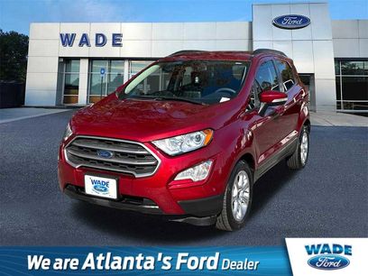Used 2021 Ford EcoSport SE w/ SE Convenience Package
