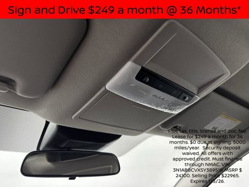 New 2025 Nissan Sentra SV image 11