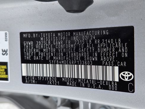 Used 2024 Toyota Corolla LE FWD image 31