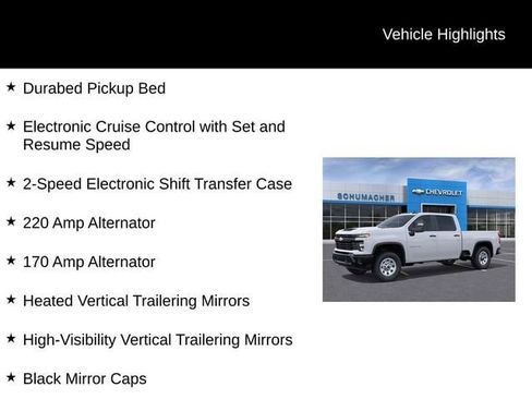 New 2026 Chevrolet Silverado 2500 W/T w/ WT Convenience Package image 17