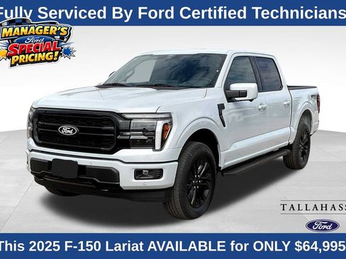 Used 2025 Ford F150 Lariat w/ Equipment Group 501A Mid image 1
