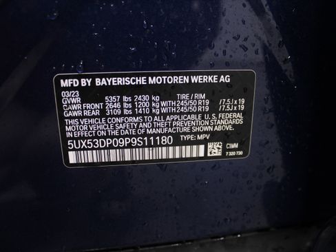 Used 2023 BMW X3 xDrive30i image 37