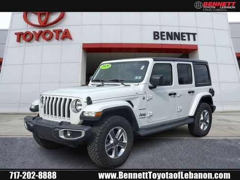 Used 2020 Jeep Wrangler Unlimited Sahara w/ Safety Group AWD/4WD image 1