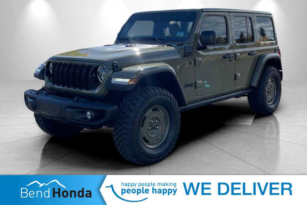 Used 2025 Jeep Wrangler Unlimited Sport S 4xe AWD/4WD image 1