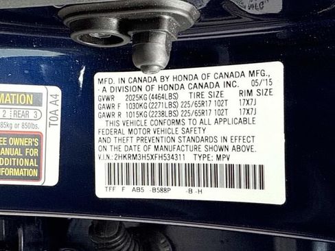 Used 2015 Honda CR-V EX image 32