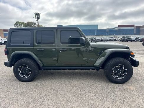 Used 2023 Jeep Wrangler Unlimited Rubicon 4xe w/ Steel Bumper Group AWD/4WD image 4