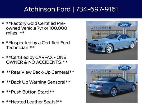 Certified 2024 Ford Mustang GT Premium RWD image 5