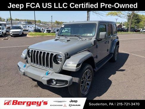 Certified 2022 Jeep Wrangler Unlimited Sahara AWD/4WD image 1