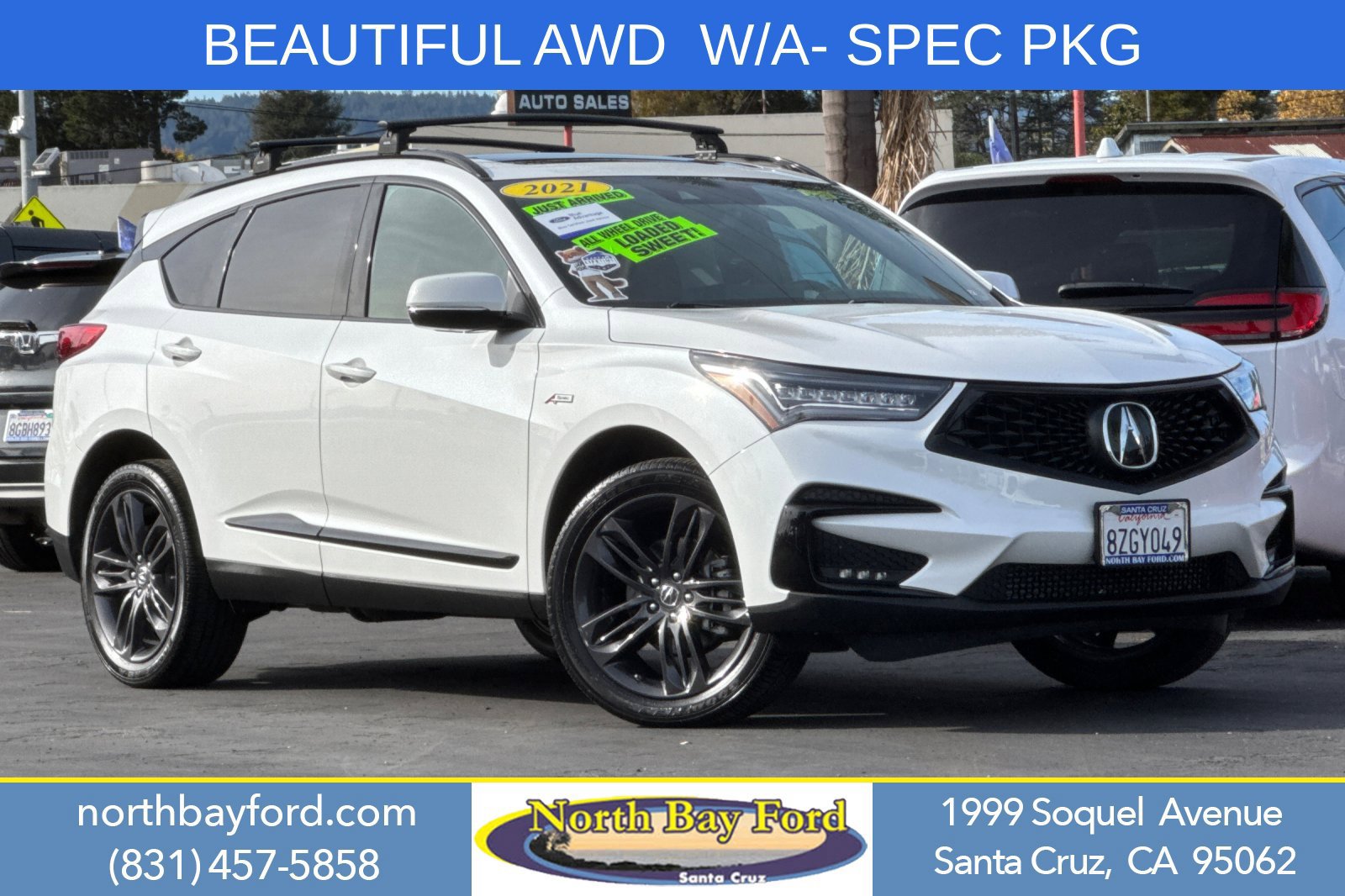 Used 2021 Acura RDX w/ Advance Package AWD/4WD 360° Tour