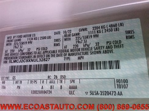 Used 2022 Lincoln Corsair Reserve w/ Equipment Group 201A image 18