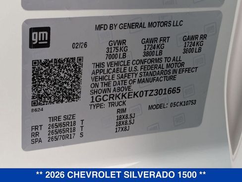 New 2026 Chevrolet Silverado 1500 LT image 34