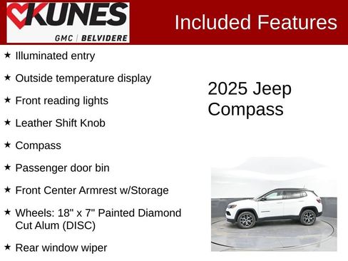 Used 2025 Jeep Compass Limited AWD/4WD image 3